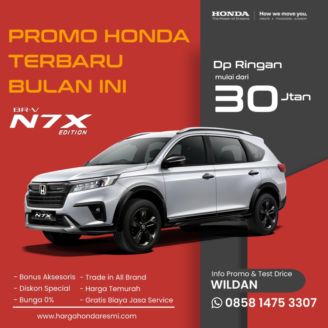 Promo Honda BR-V Jakarta 2025
