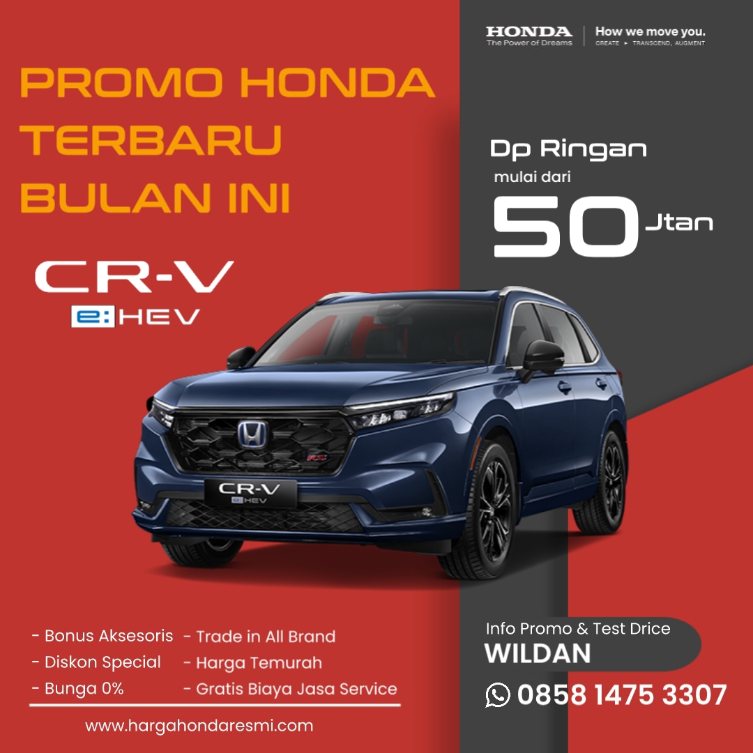 PROMO HONDA CR-V JAKARTA 2025