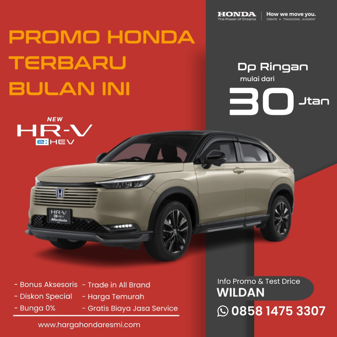 PROMO HONDA HR-V JAKARTA 2025